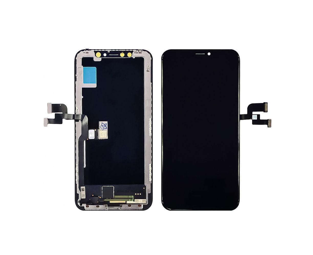 Дисплей для iPhone X із сенсором чорний TFT InCell - фото 1 - id-p1651900186