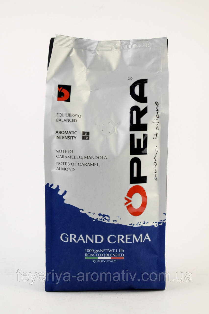 Кава в зернах Opera Grand Crema 1 кг Німеччина