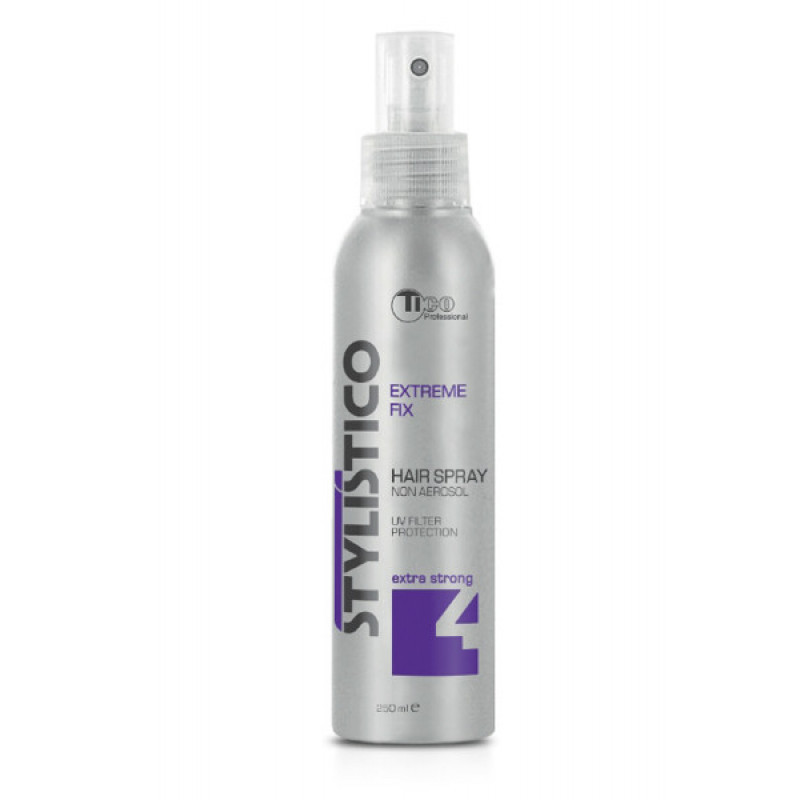 Жидкий лак для волос экстра сильной фиксации TICO STYLISTICO Extreme Fix 250мл. - фото 1 - id-p1408732824