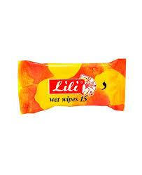 

Влажная салфетка "LiLi"15 шт .