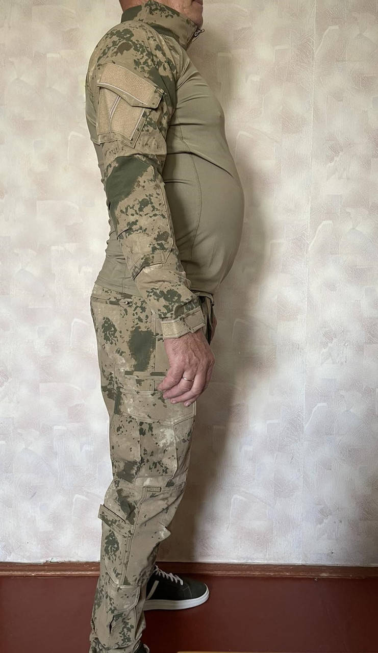 

Тактический костюм COMBAT, штаны + рубашка, цвет койот (бежевый) лучшее качество, Турция. Розмір М, L