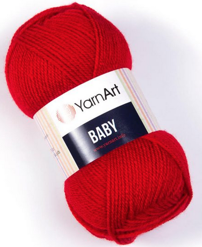 

Пряжа Baby-576, Красный