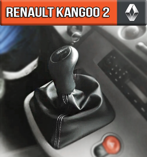 

Чехол Кпп Рено Кенгу Кенго 2 '08-. Чехол на ручку кпп Renault Kangoo 2