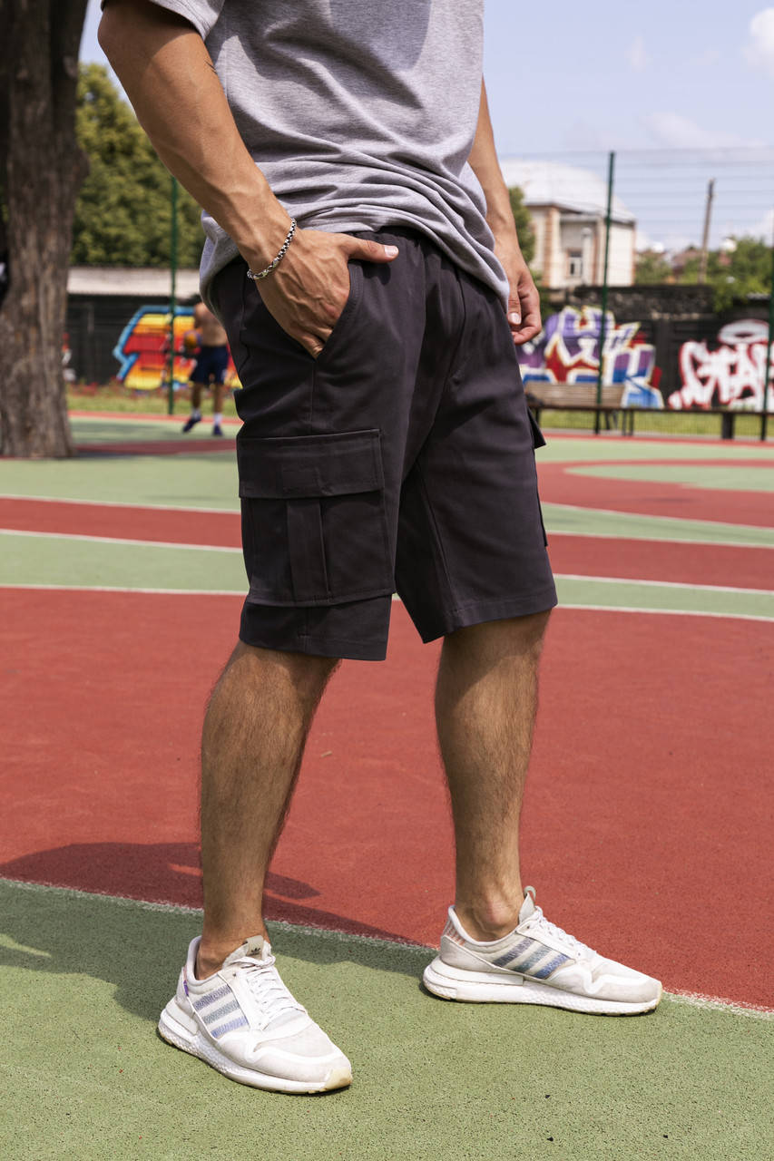 

Шорти карго чоловічі Intruder 'Miami' grey L, Серый