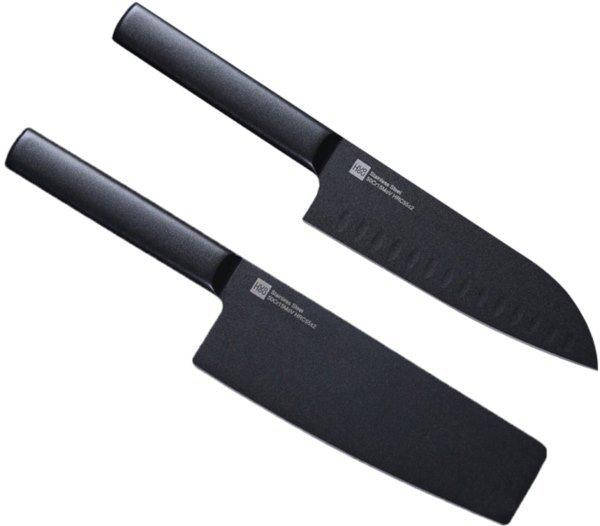 

Набор ножей Xiaomi Huo Hou Black non-stick heat knife 2 шт