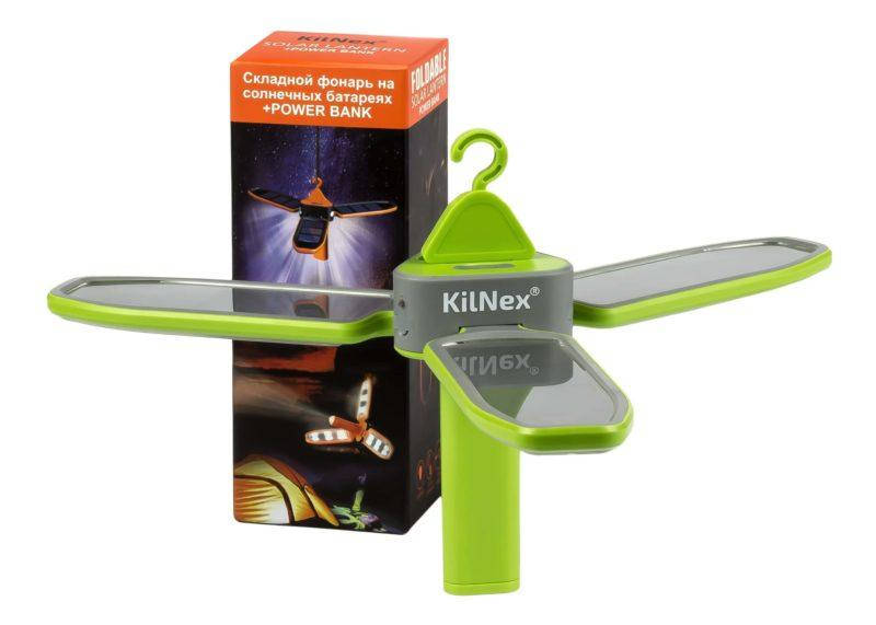 

Кемпинговый фонарь на солнечных батареях KILNEX Килнекс “Лепестки”