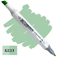 Маркер SKETCHMARKER долото-тонкое перо G113 Pale Green Бледно-Зеленый