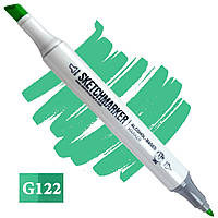 Маркер SKETCHMARKER долото-тонкое перо G122 Lush Green Сочный зеленый
