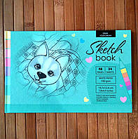 Sketchbook | альбом для скетч маркеров | скетчбук для рисования | блокнот для скетчинга 24 листа 8168-21382 |
