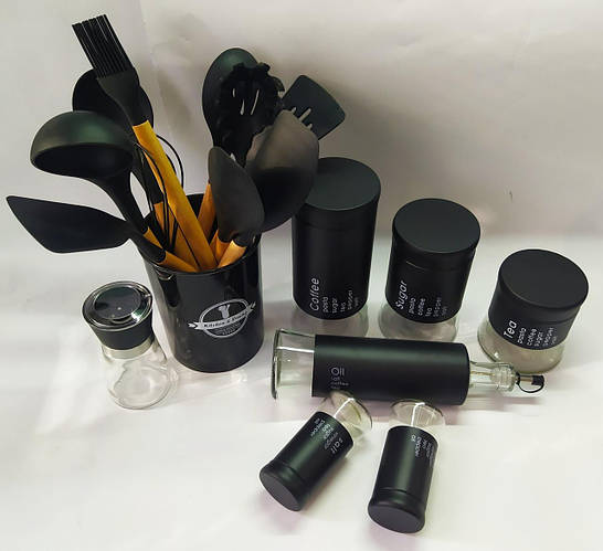 Купить Набор для кухни 19 предметов |Ємність для олії/оцту | Набор ...