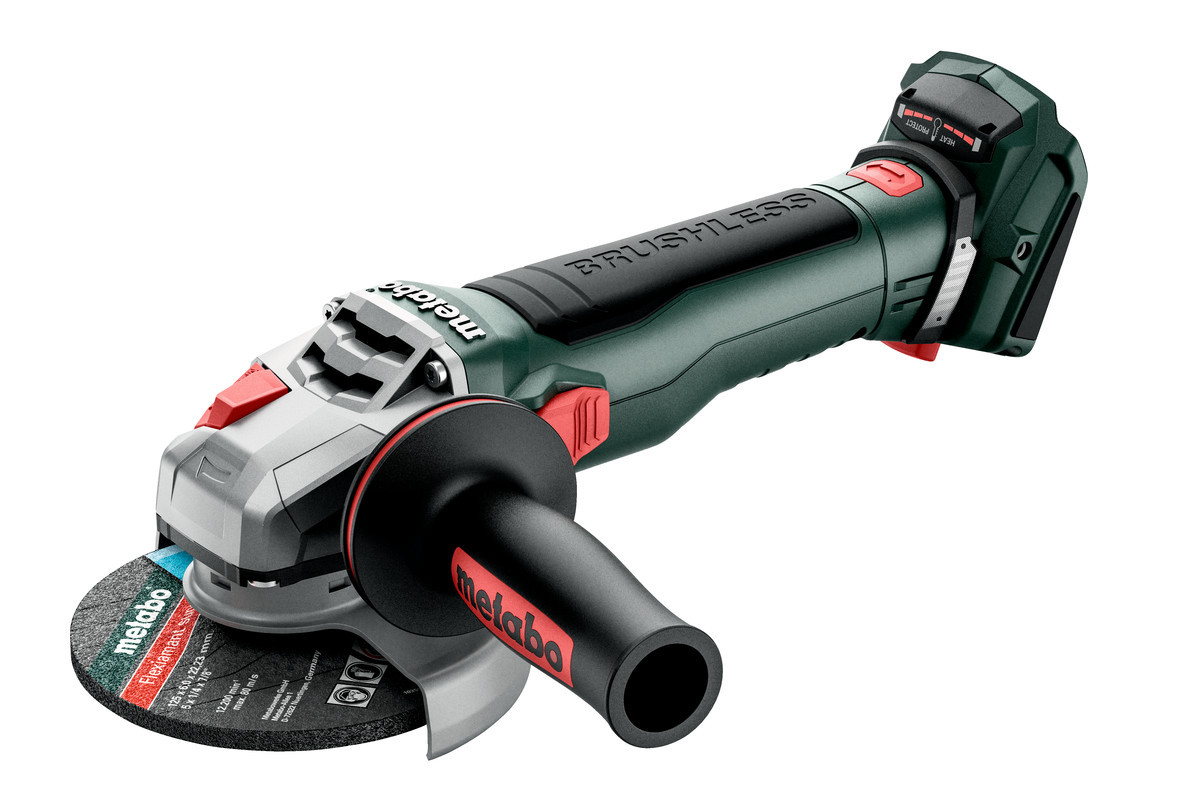 Машина кутова акумуляторна Metabo WB 18 LTX BL 125 QUICK (613057850)