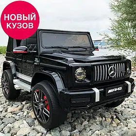 Дитячий електромобіль Mercedes-Benz G63 AMG NEW LD MAX чорний лак Kidsauto