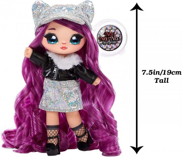 Na Na Surprise Glam Series Модна лялька Chrissy Diamond з гаманцем у формі кошеняти