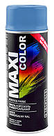 Акрилова фарба Maxi Color RAL5012 блакитний 400 мл.