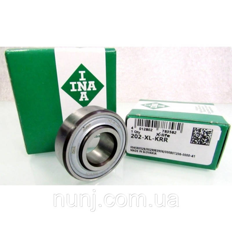 Підшипник 202-XL-KRR INA розміри: 15*35*14,4 самоустановлюваний типу SA, фото 1