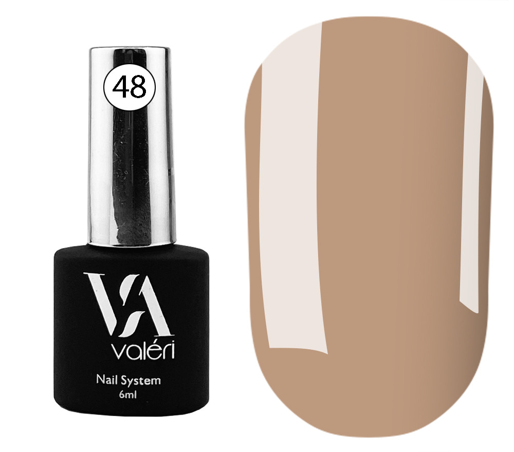 База кольорова для нігтів Valeri Color Base №48 6мл.