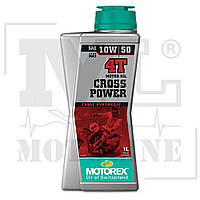 Масло моторное Motorex Cross Power 4T 10W50 (4L)