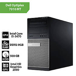 Системний блок Dell Optiplex 7010 MT (Core I5-3470 / 8Gb / HDD 500Gb)