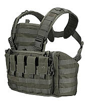 Жилет нагрудний розвантажувальний Tasmanian Tiger Chest RIG MK2 M4, Olive, фото 2