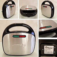 Тостеры для бутербродов Domotec MS 7706 6в1, вафельница бельгийская вафля электрическая