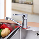Змішувач для кухні Frap F4566-2, хром, фото 2