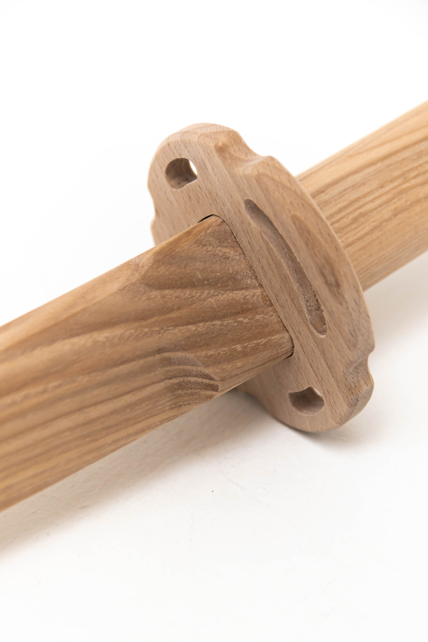 Катана, вакидзаси. Японские мечи для детей твердых пород дерева на деревянной подставке. Премиальное качество - фото 7 - id-p1653134555