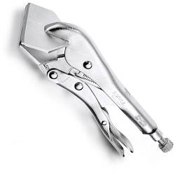 Kліщі зaтиcкні з фікcaтopoм звapювaльні 200мм (плocкі губки) DAAV1A08 TOPTUL