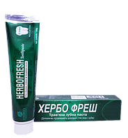 Зубная паста Хербо Фреш Herbo Fresh 100g травяная зубная паста - поддерживает здоровое состояние десен и зубов