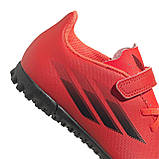 Дитячі футбольні шиповки Adidas X Speedflow.4 H&L TF FY6874, фото 2
