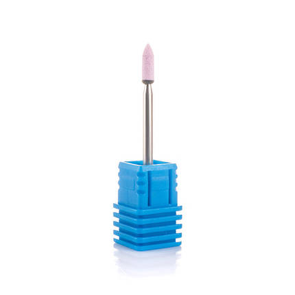 Фреза корундова Nail Drill "Куля" діаметр 3 мм 45-42 рожева, фото 1