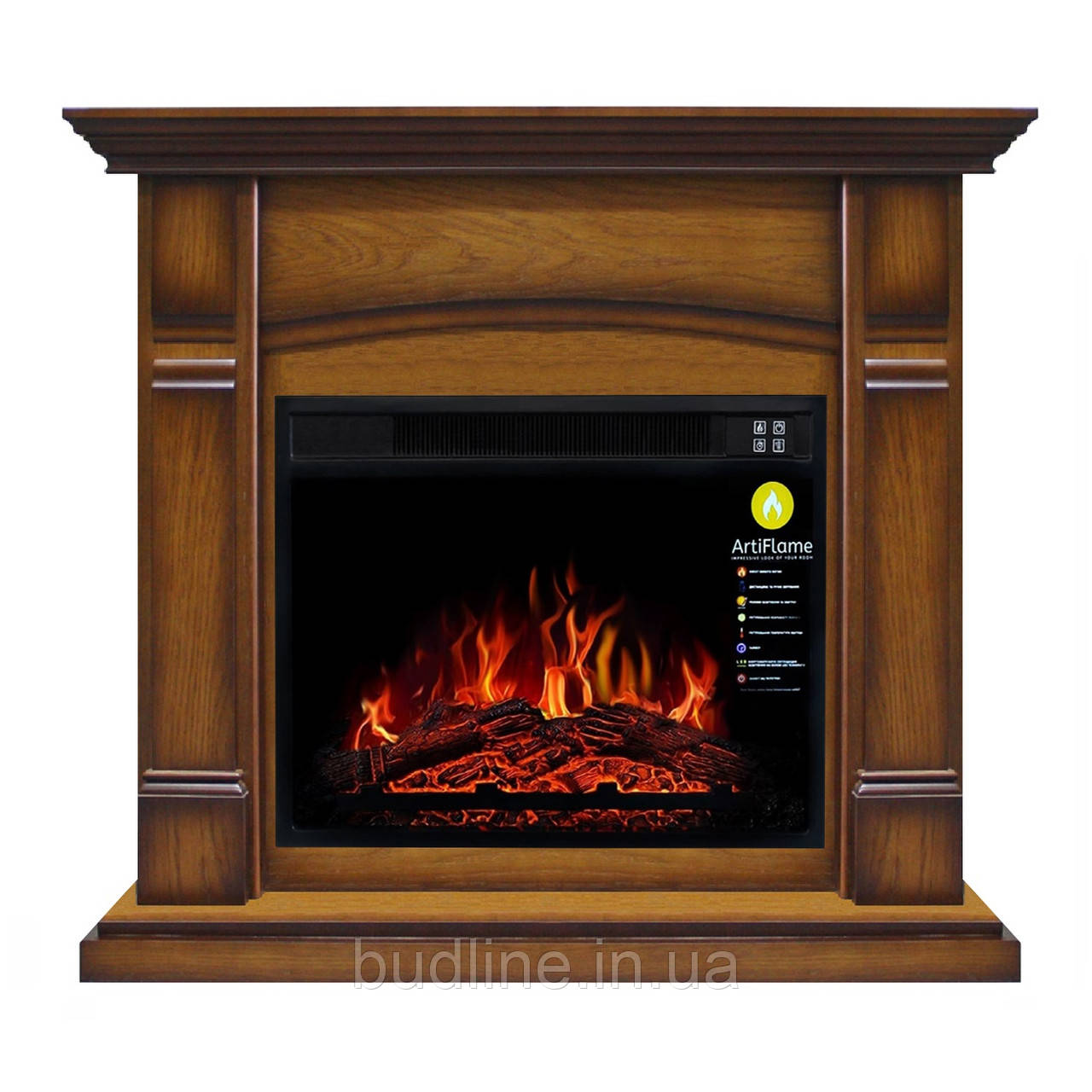 Камінокомплект ArtiFlame MANCHESTER AF23S ДУБ АНТИК (зі звуком)