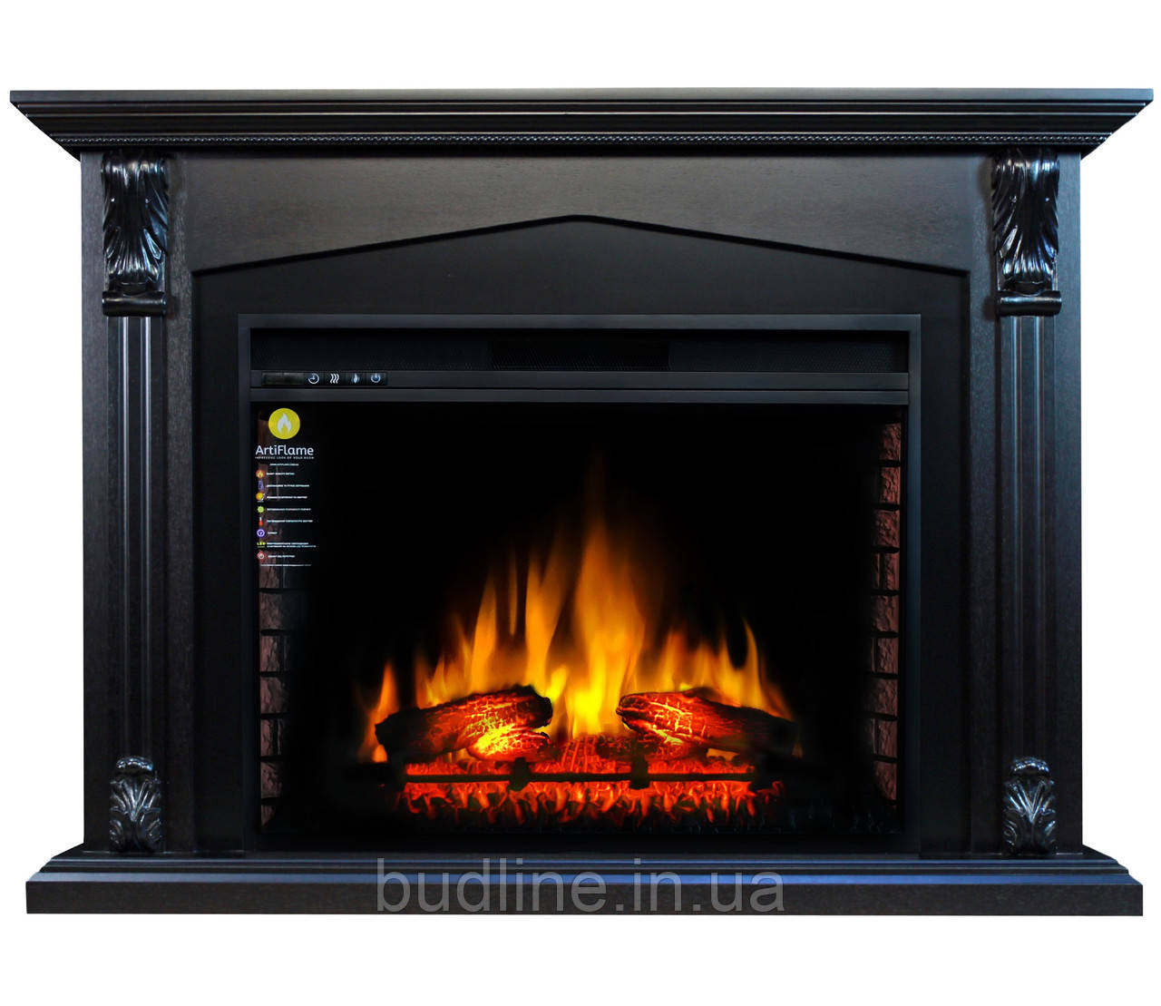 Камінокомплект ArtiFlame PRAGA AF33 ВЕНГЕ