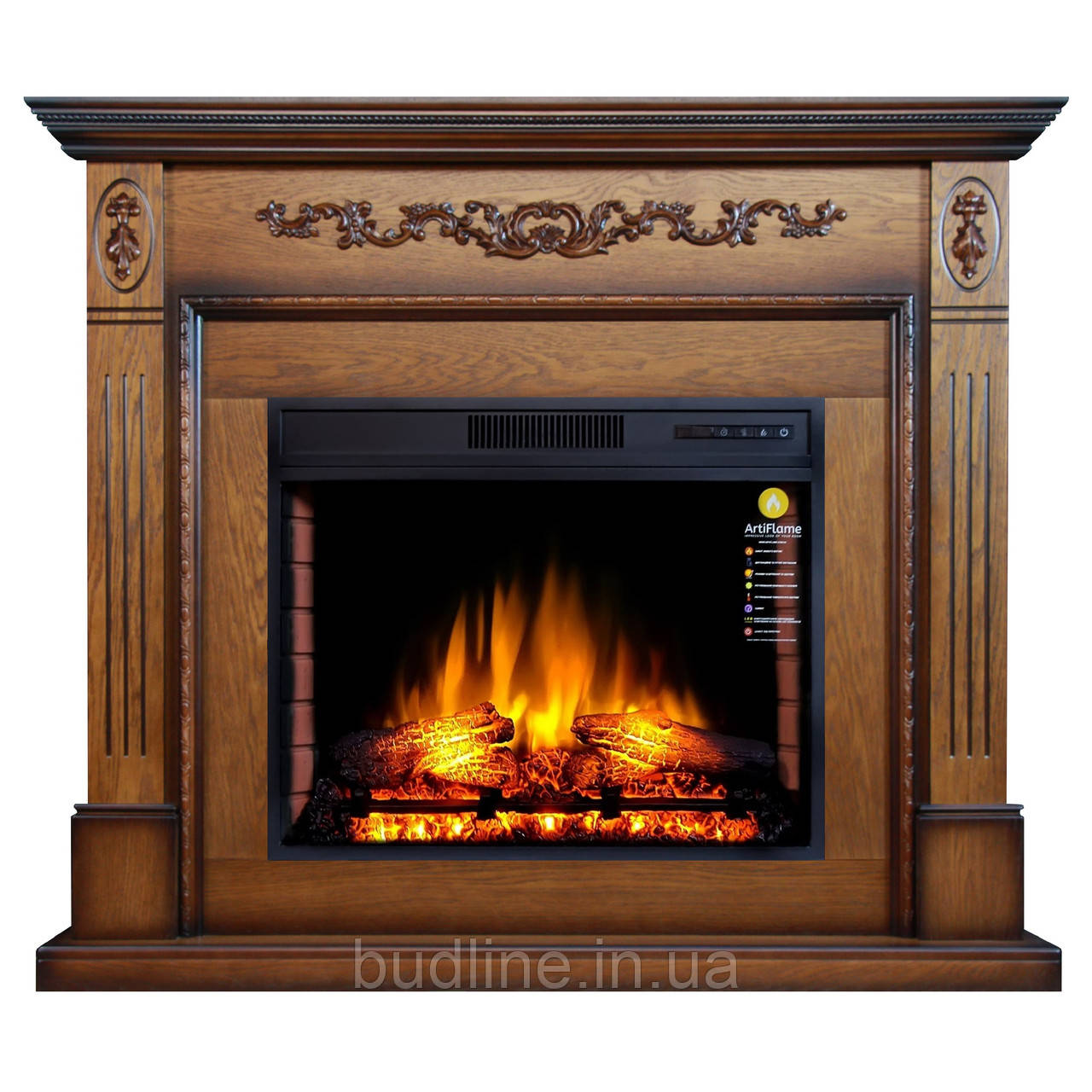 Камінокомплект ArtiFlame SOHO AF28S ДУБ АНТИК (зі звуком)