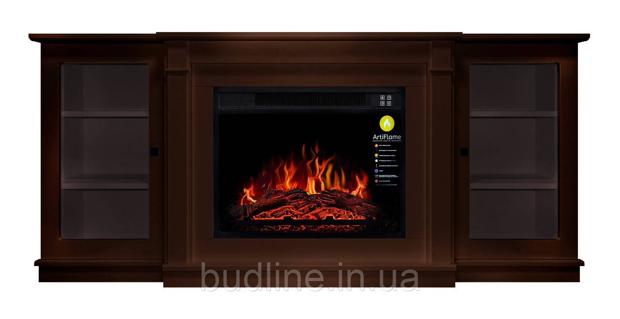 Камінокомплект ArtiFlame VERMONT AF23S КОНЬЯК (зі звуком)