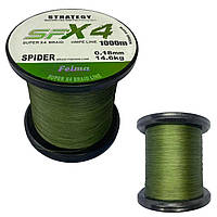 Шнур Feima Strategy Spider SP X4 1000m Moos Green NEW 2023!