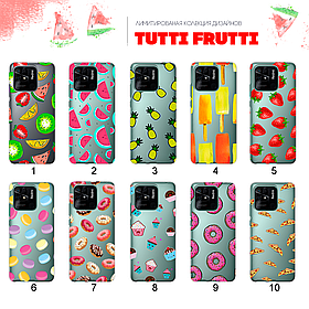 Ультратонкий прозорий чохол з малюнком для Xiaomi Redmi 10C (80 дизайнів)