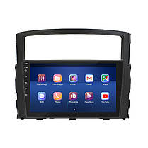 Штатна магнітола екран 9"Lesko для Mitsubishi Montero IV 2006-н.в. 4/32Gb/ 4G/ Wi-Fi/CarPlay Міцубісі, фото 3