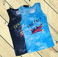 Майка для хлопчика з принтом Розмір 86/92