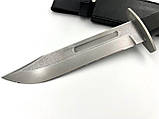 Бойовий ніж ручної роботи «Кабар #1» зі сталі n690 з кайдекса, фото 7