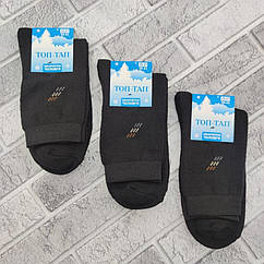 Шкарпетки чоловічі високі зимові з махрою р.25-27 (39-41) чорні ТОП ТАП Житомир 1035241257