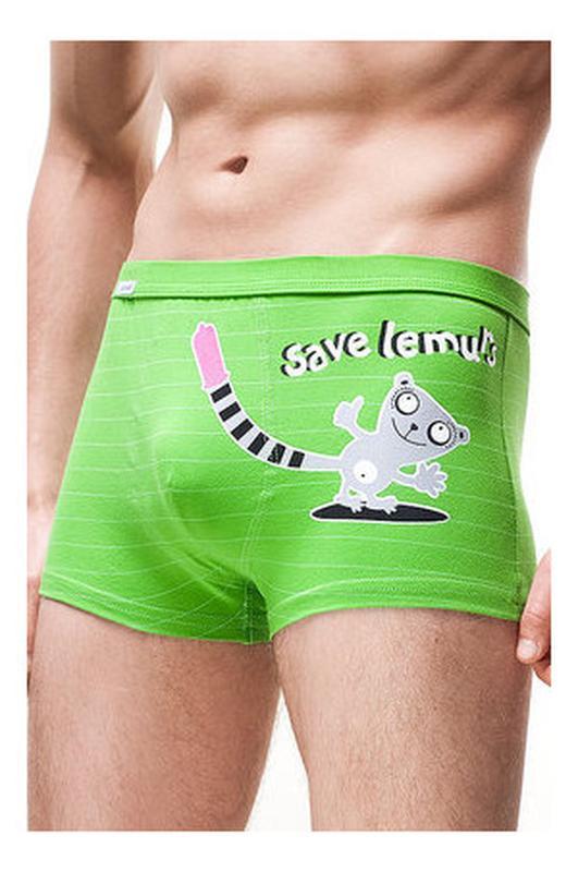 Чоловічі труси cornette tatto save lemurs, розмір M, фото 1