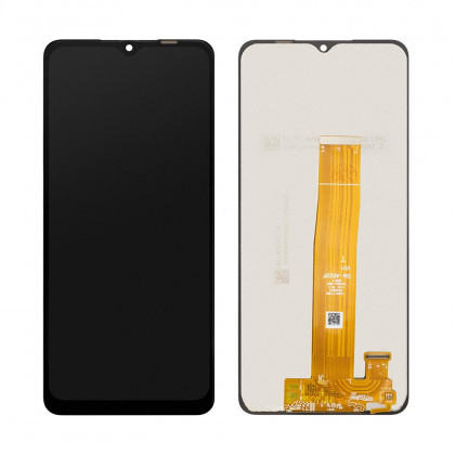 Дисплей для Samsung A022 Galaxy A02 (rev. A022F v01) з сенсорним склом (Чорний) Оригінал Китай