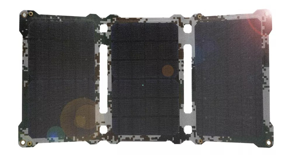 Солнечное зарядное устройство Allpowers 21W на элементах SunPower и ETFE покрытием ( AP-ES-004-CAM ) Pixel - фото 3 - id-p1653170917