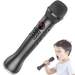 Бездротовий вокальний мікрофон Bluetooth L-598 для караоке / Портативний мікрофон з вбудованим динаміком