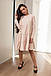 Молодіжне вільне плаття Naomi, бежеве, фото 4