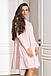 Молодіжне вільне плаття Naomi, персикове, фото 3