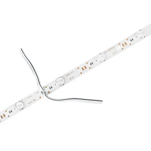 Світлодіодна алюмінієва лінійка з лінзами 12V, 3030, 12 led/m, 14W, IP20, 7000K – білий холодний, Standart., фото 1