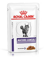 Лечебный влажный корм для кошек Royal Canin Mature Consult (кусочки в соусе) 85 г