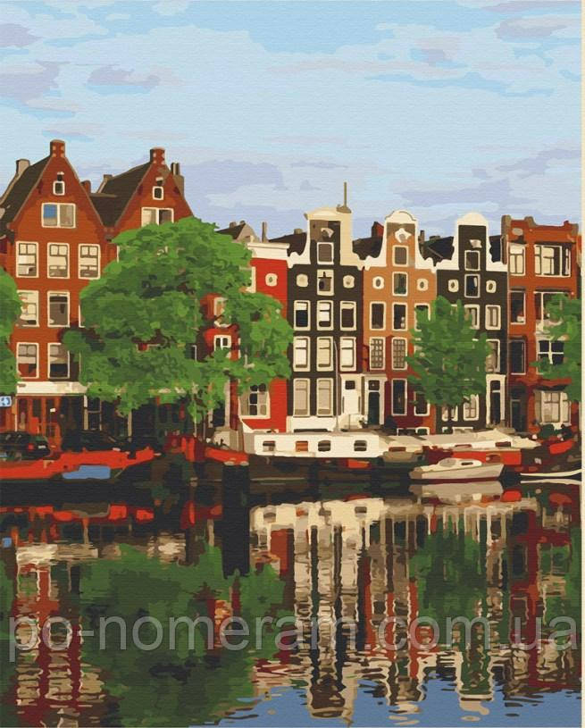 Малювання по номерам ArtCraft Кольоровий Амстердам (ACR-11227-AC) 40 х 50 см, фото 1