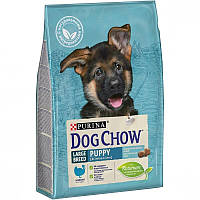 Purina Dog Chow Large Breed Puppy Turkey 14 кг корм для собак с индейкой Пурина Дог Чау
